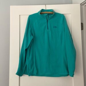 North Face Fleece 1/4 zip Sweatshirt XL